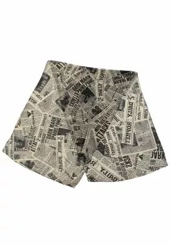 Elope Daily Prophet Newspaper Print White Lightweight Scarf 8 Elope Daily Prophet Newspaper Print White Lightweight Scarf -Scary Costumes store daily prophet newspaper print lightweight scarf alt 3