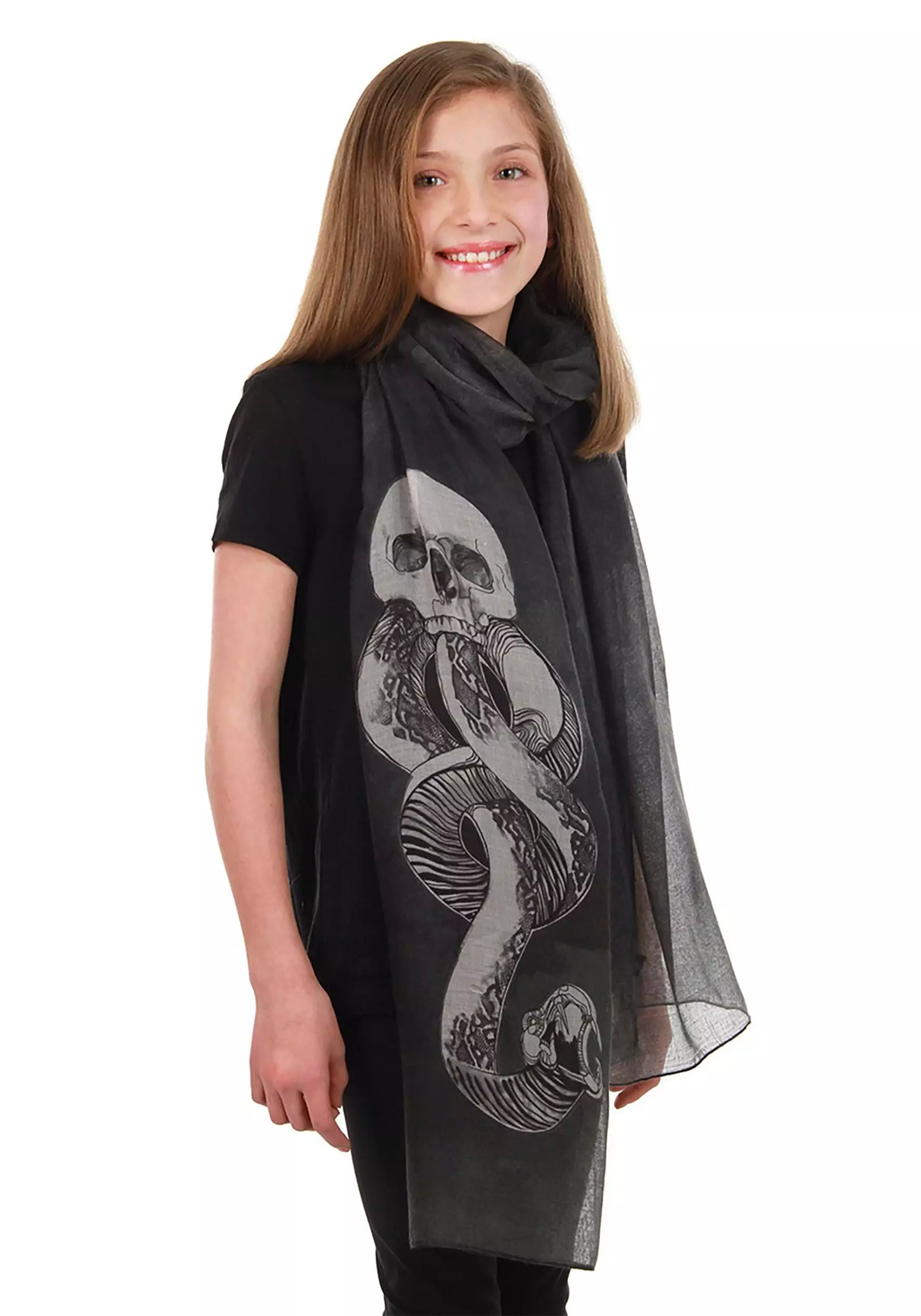 Elope Voldemort Dark Mark Lightweight Scarf 2 Elope Voldemort Dark Mark Lightweight Scarf - Image 2