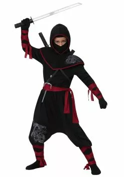 Fun Costumes Kid's Deadly Ninja Costume