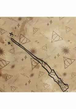Elope Harry Potter | Deathly Hallows Lightweight Scarf -Scary Costumes store deathly hallows lightweight scarf alt 3