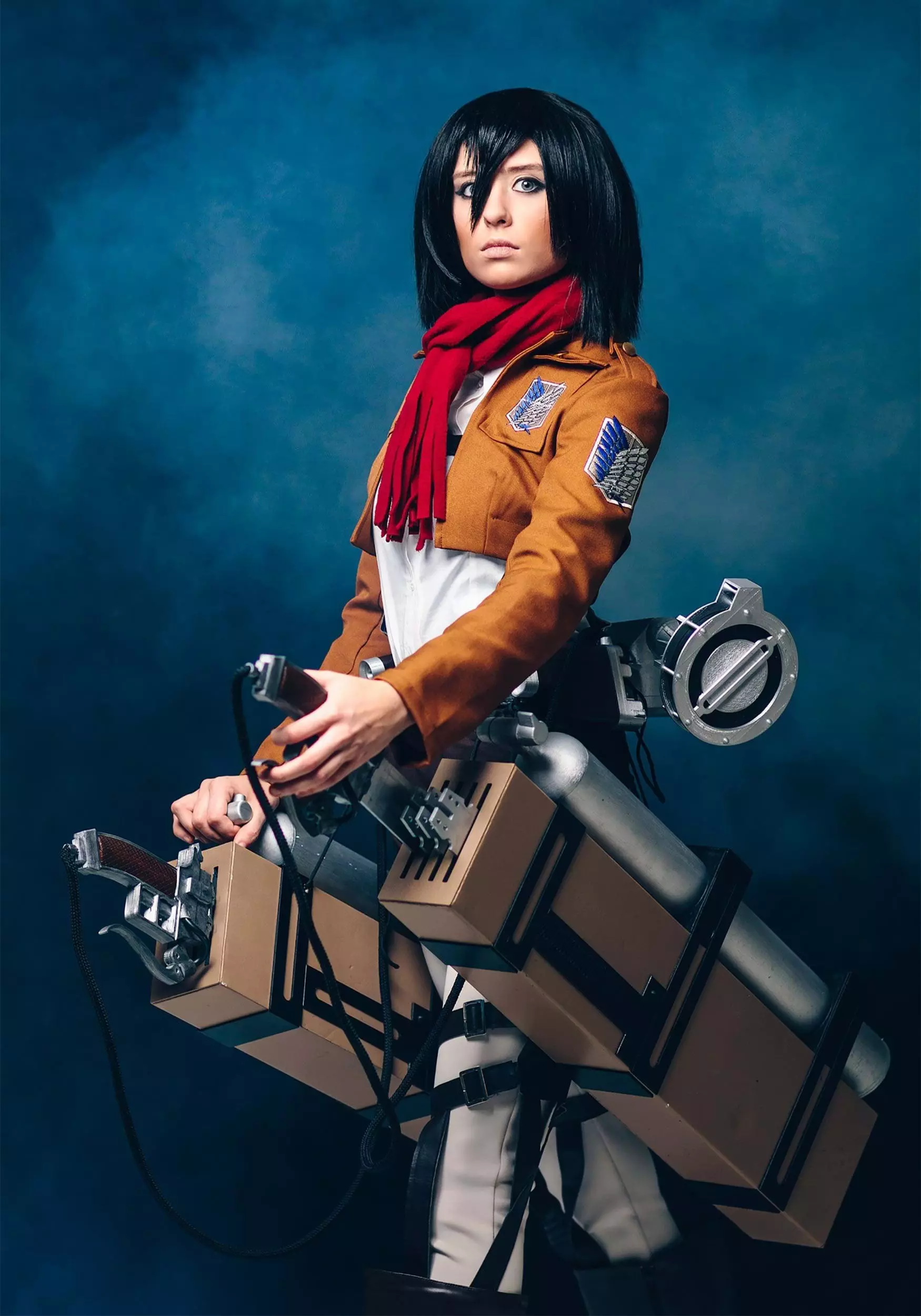 Fun Costumes Attack On Titan Mikasa Deluxe Costume 3 Fun Costumes Attack On Titan Mikasa Deluxe Costume - Image 3