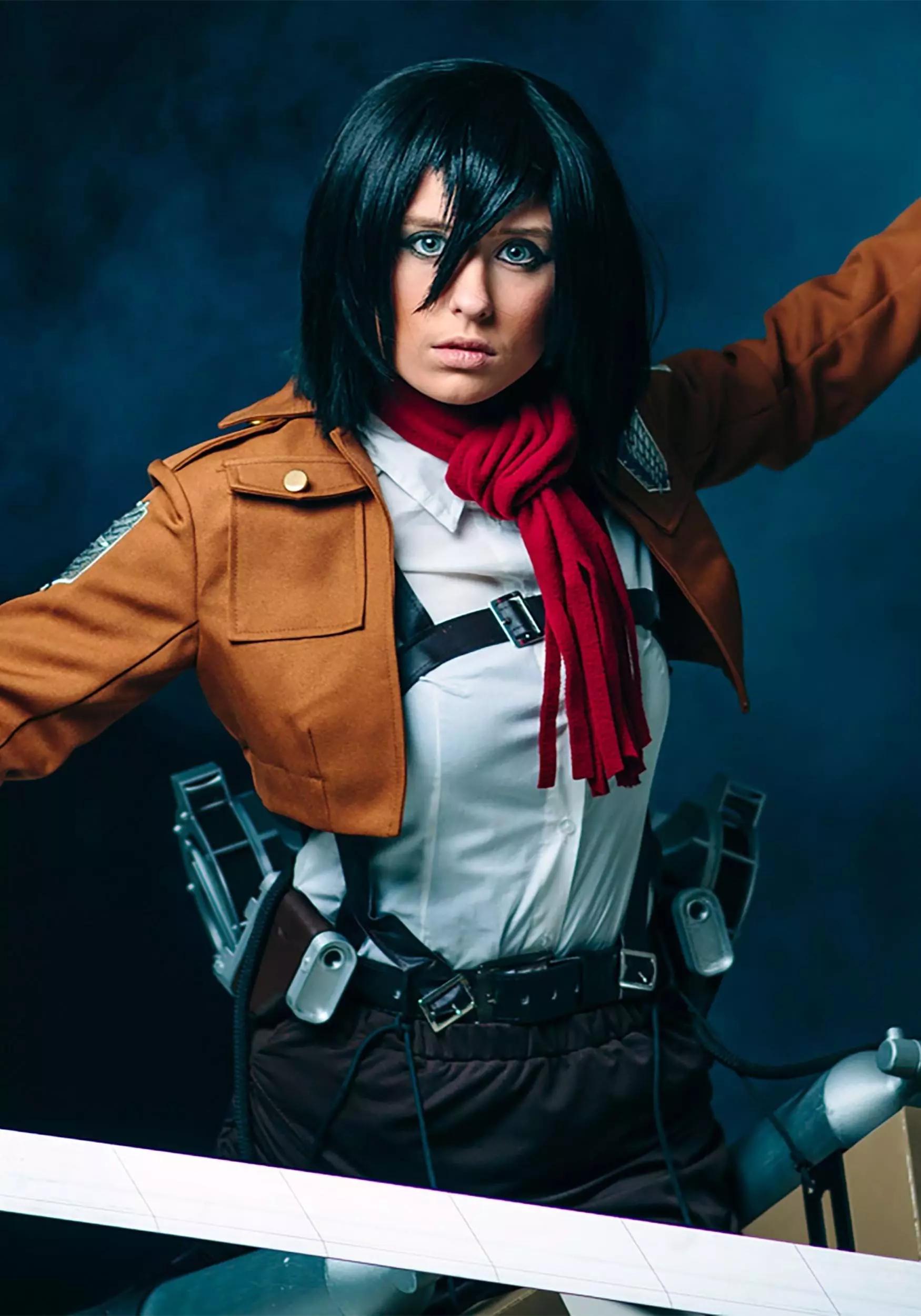 Fun Costumes Attack On Titan Mikasa Deluxe Costume 4 Fun Costumes Attack On Titan Mikasa Deluxe Costume - Image 4