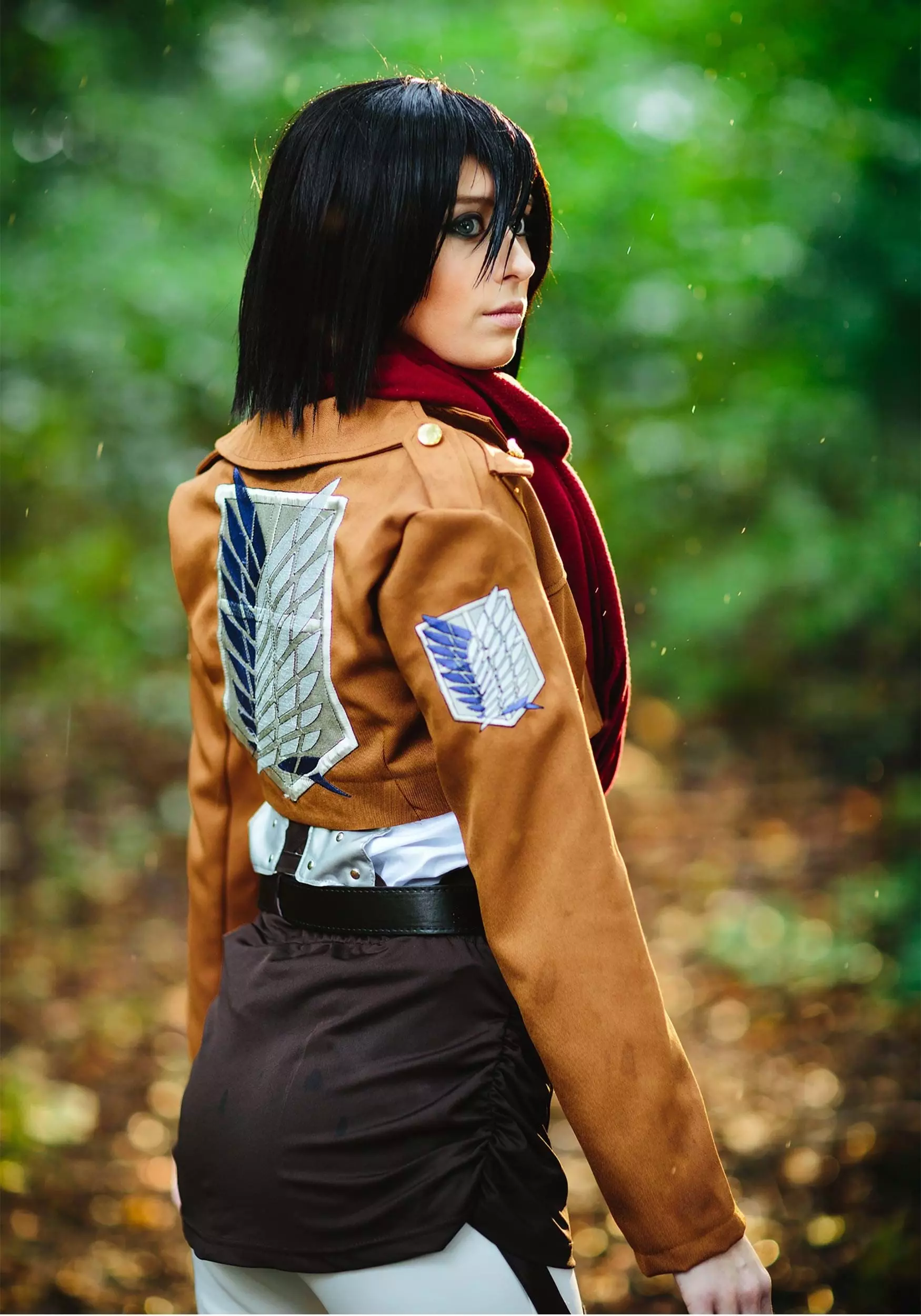 Fun Costumes Attack On Titan Mikasa Deluxe Costume 5 Fun Costumes Attack On Titan Mikasa Deluxe Costume - Image 5