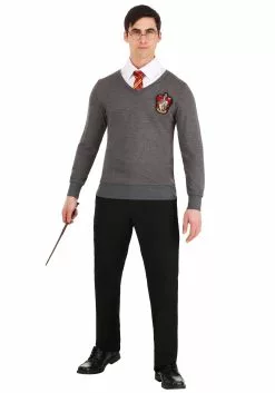 Jerry Leigh Deluxe Harry Potter Costume For Adults -Scary Costumes store deluxe harry potter adults costume alt4