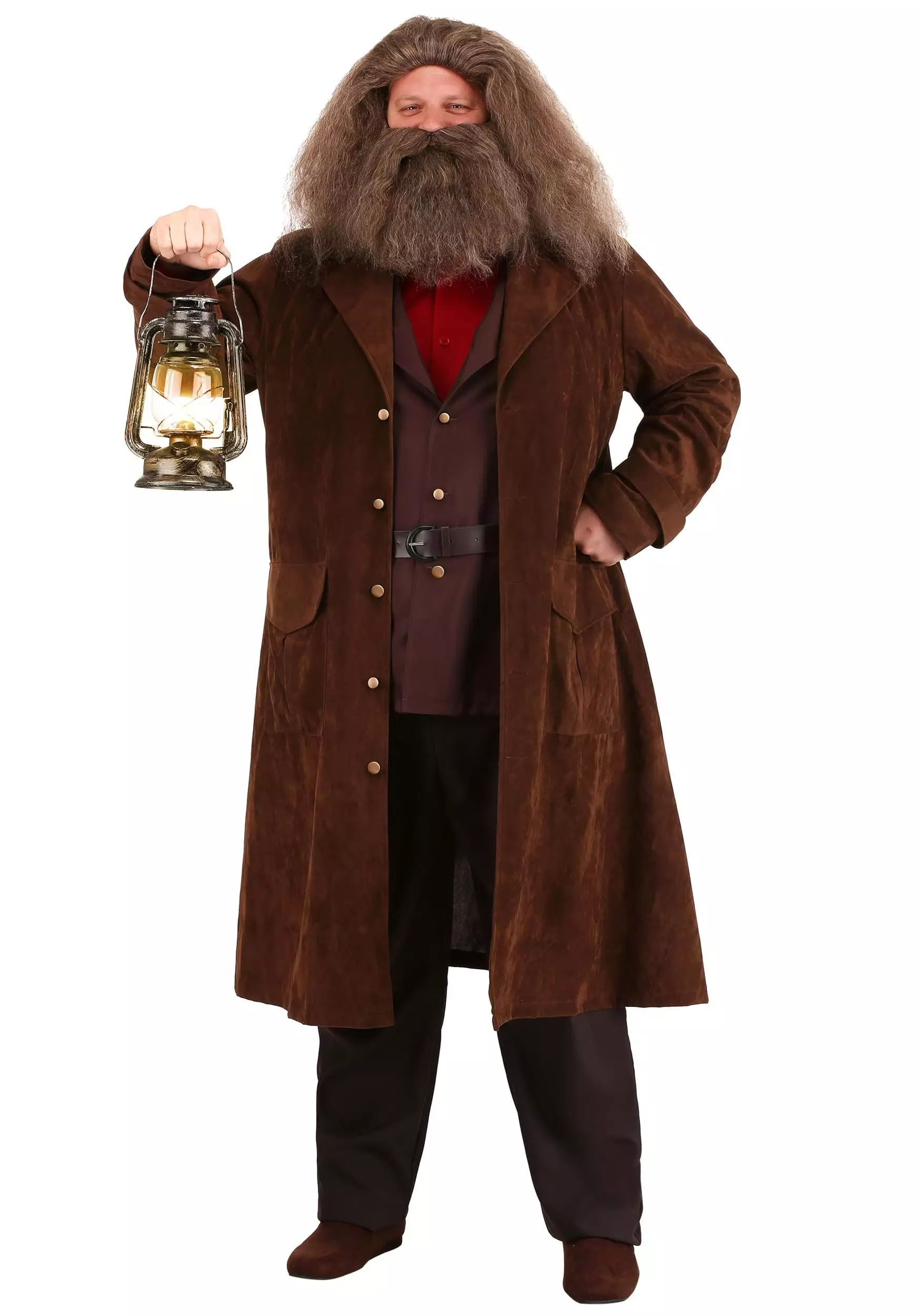 Jerry Leigh Men's Harry Potter Hagrid Deluxe Costume 3 Jerry Leigh Men's Harry Potter Hagrid Deluxe Costume - Image 3