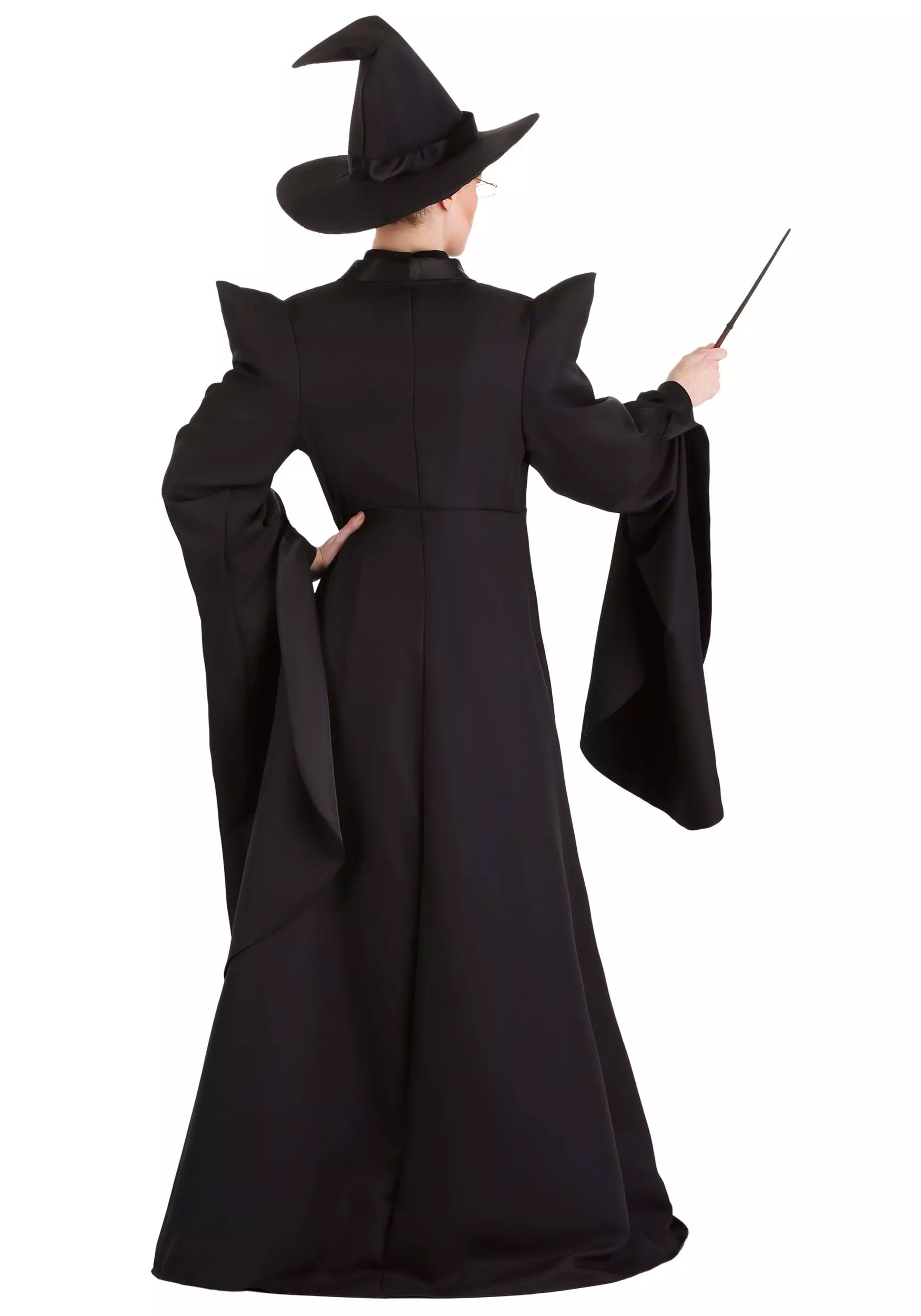 Jerry Leigh Deluxe Harry Potter Plus Size McGonagall Costume 2 Jerry Leigh Deluxe Harry Potter Plus Size McGonagall Costume - Image 2