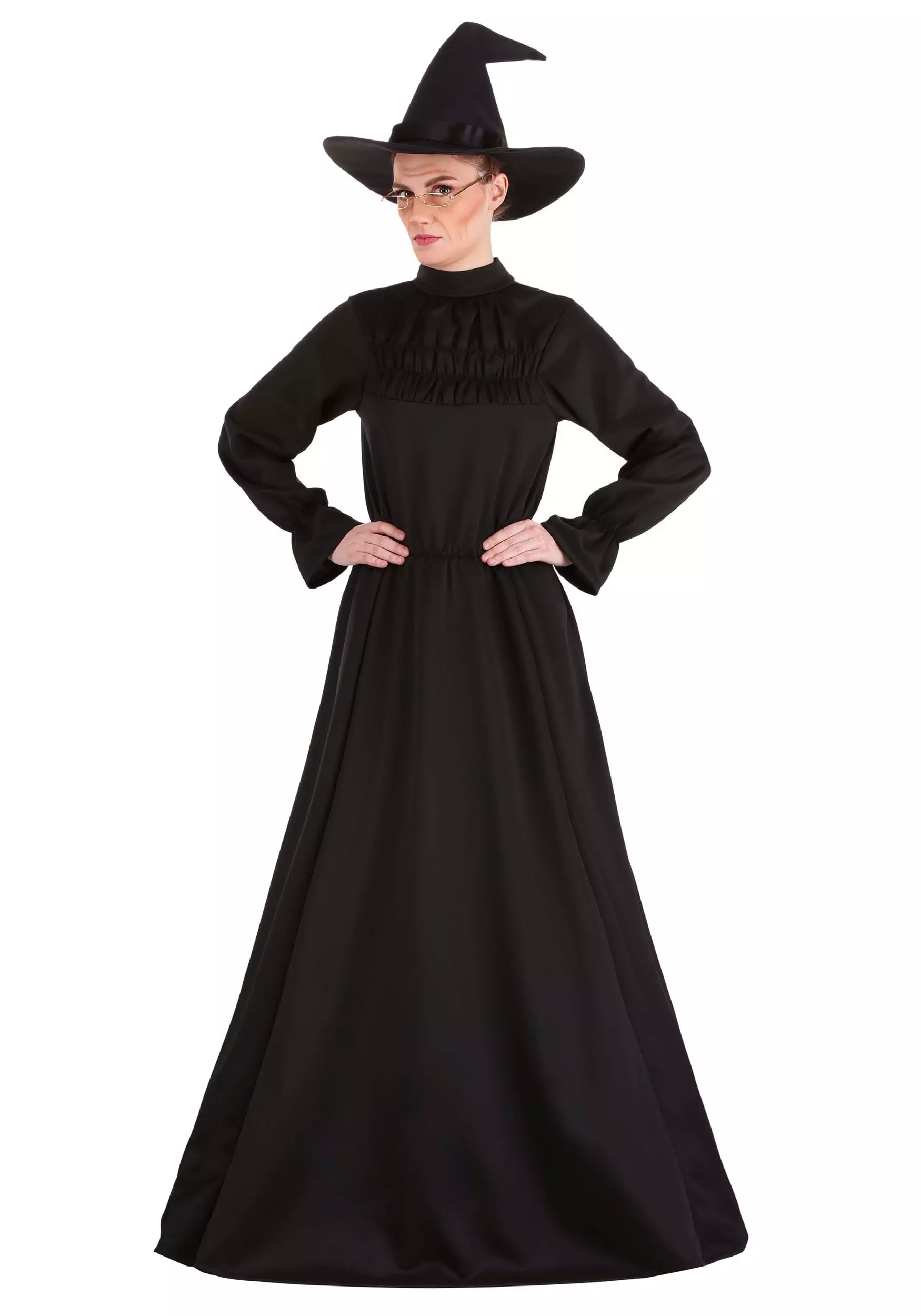 Jerry Leigh Deluxe Harry Potter Plus Size McGonagall Costume 3 Jerry Leigh Deluxe Harry Potter Plus Size McGonagall Costume - Image 3