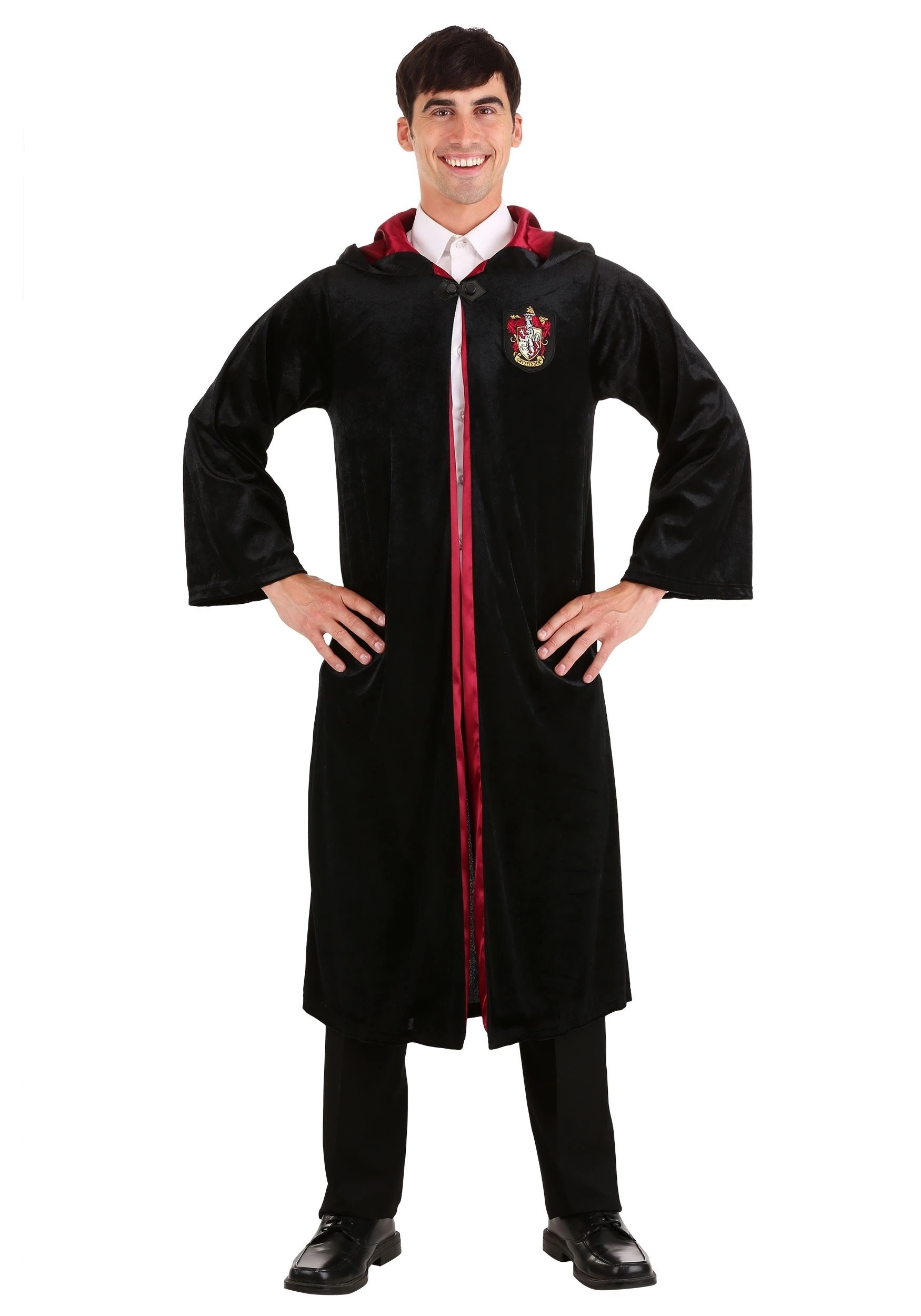 Jerry Leigh Deluxe Harry Potter Gryffindor Adult Plus Size Robe Costume 5 Jerry Leigh Deluxe Harry Potter Gryffindor Adult Plus Size Robe Costume - Image 5