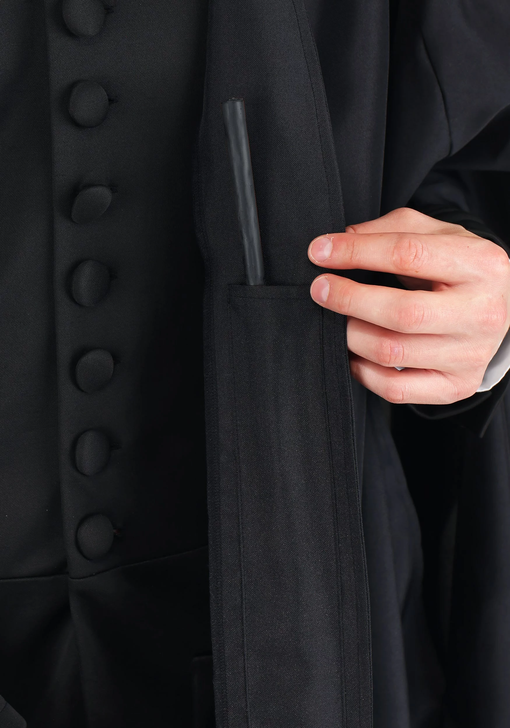 Jerry Leigh Deluxe Harry Potter Men's Snape Costume 3 Jerry Leigh Deluxe Harry Potter Men's Snape Costume - Image 3