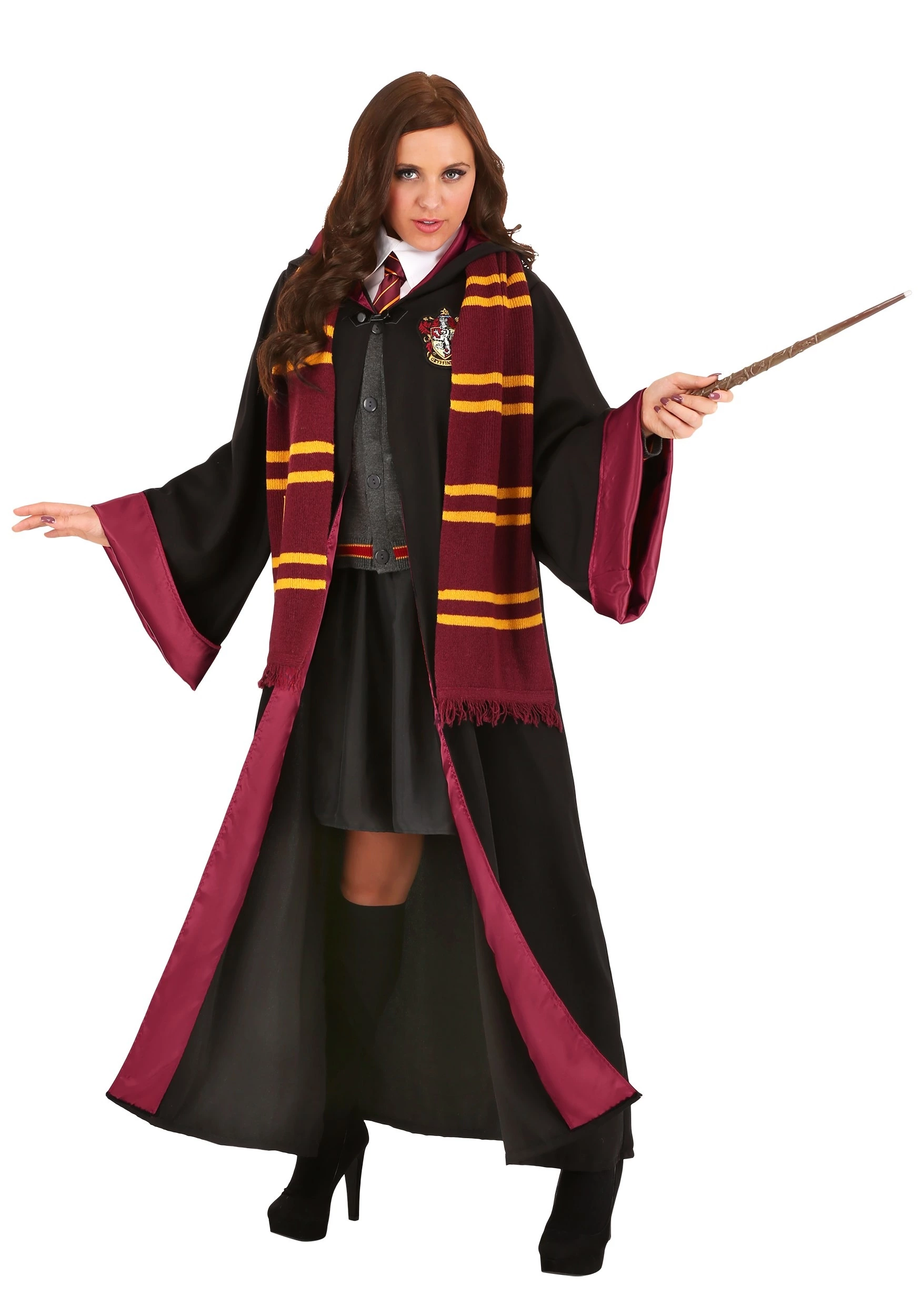 Jerry Leigh Deluxe Harry Potter Hermione Plus Size Costume 2 Jerry Leigh Deluxe Harry Potter Hermione Plus Size Costume - Image 2