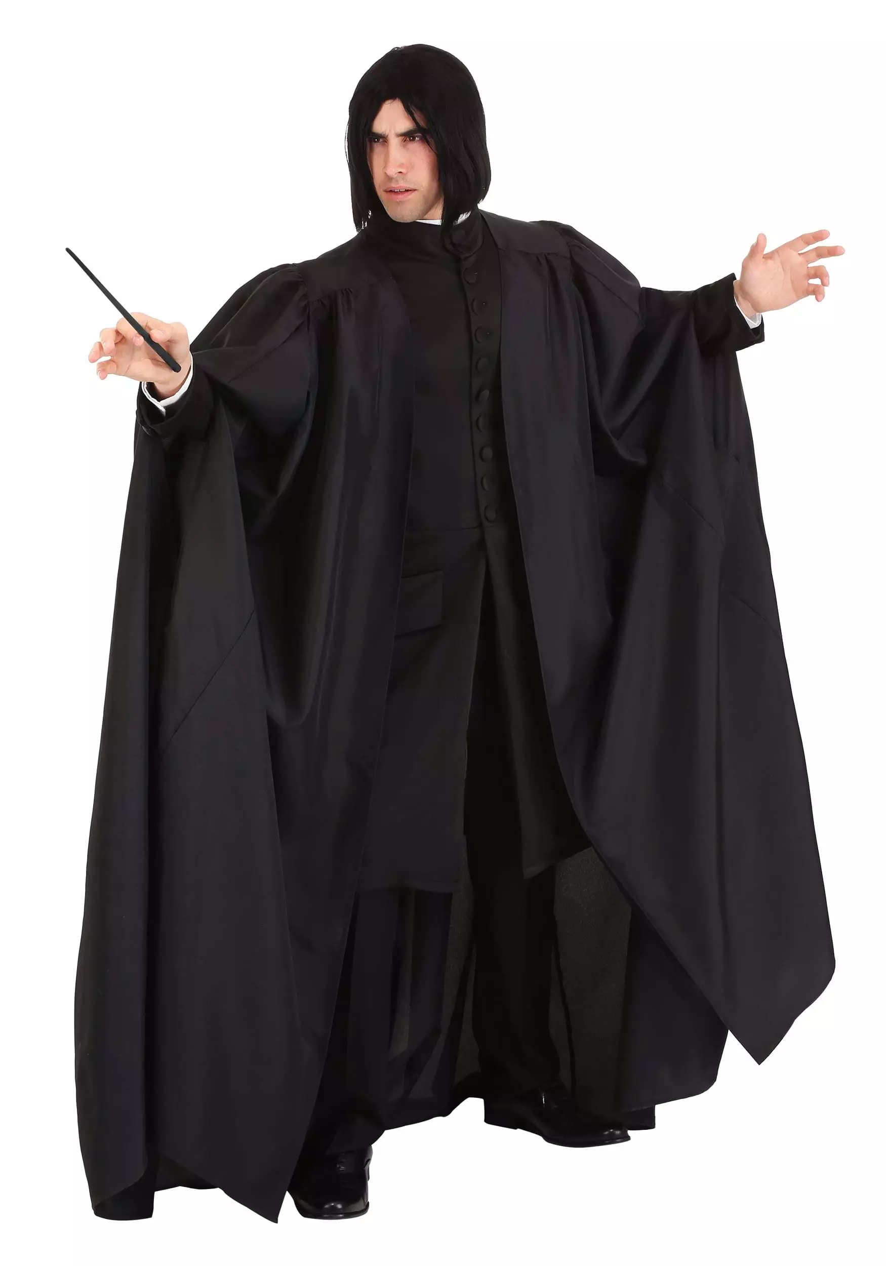 Jerry Leigh Deluxe Harry Potter Snape Plus Size Costume 1 Jerry Leigh Deluxe Harry Potter Snape Plus Size Costume