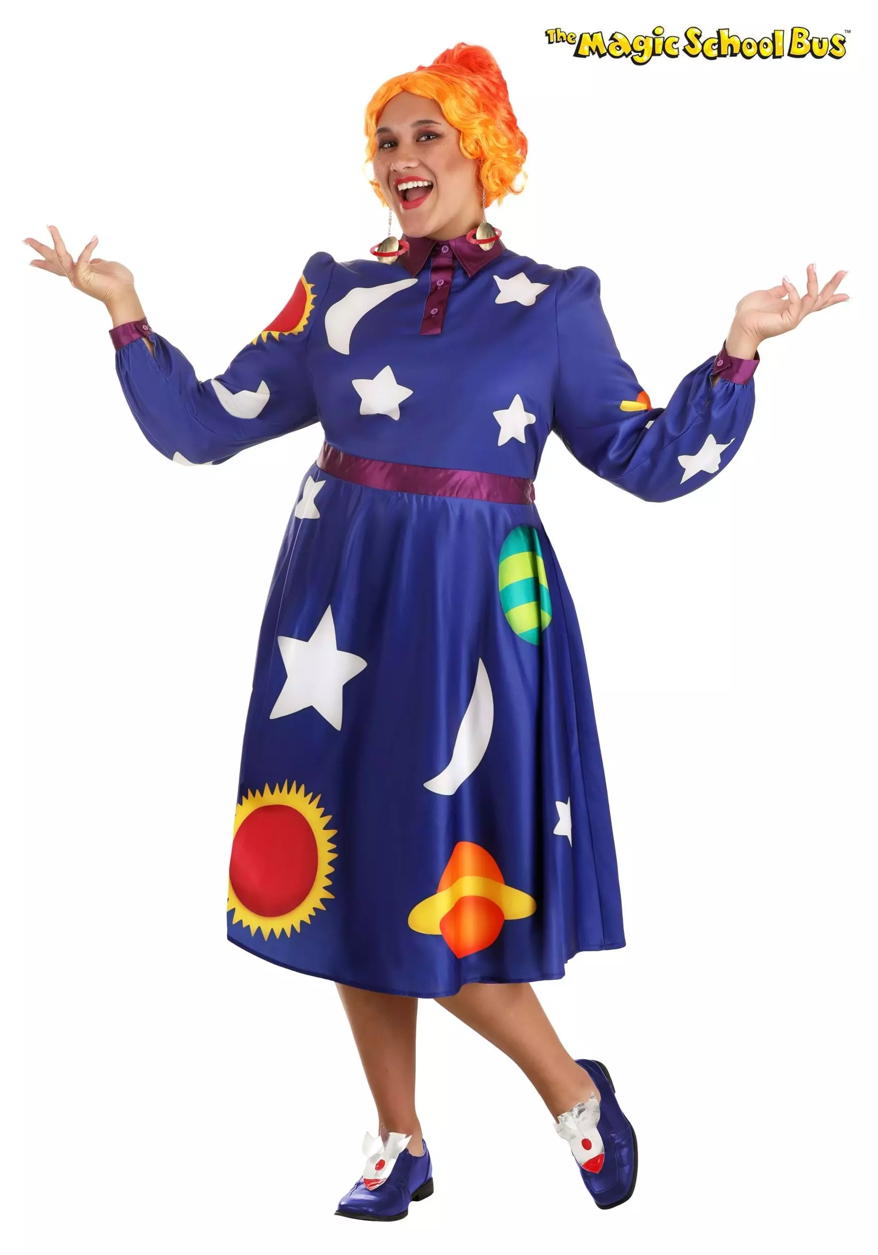 Fun Costumes Plus Size Ms. Frizzle Deluxe Costume 1 Fun Costumes Plus Size Ms. Frizzle Deluxe Costume