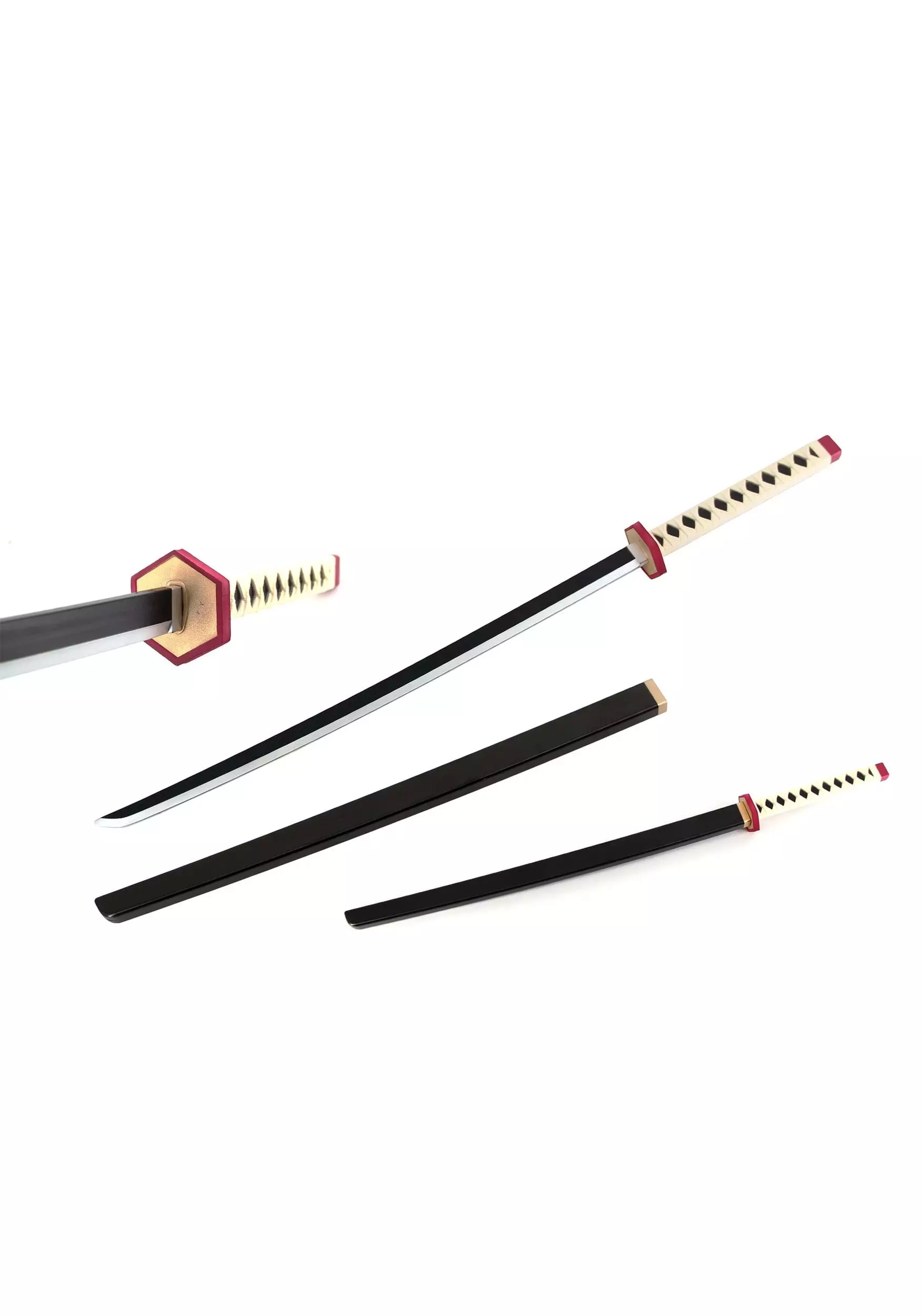 Ruian Fly Cutlery Demon Slayer: Water Hashira - Giyu Tomioka Cosplay Sword Accessory 1 Ruian Fly Cutlery Demon Slayer: Water Hashira - Giyu Tomioka Cosplay Sword Accessory