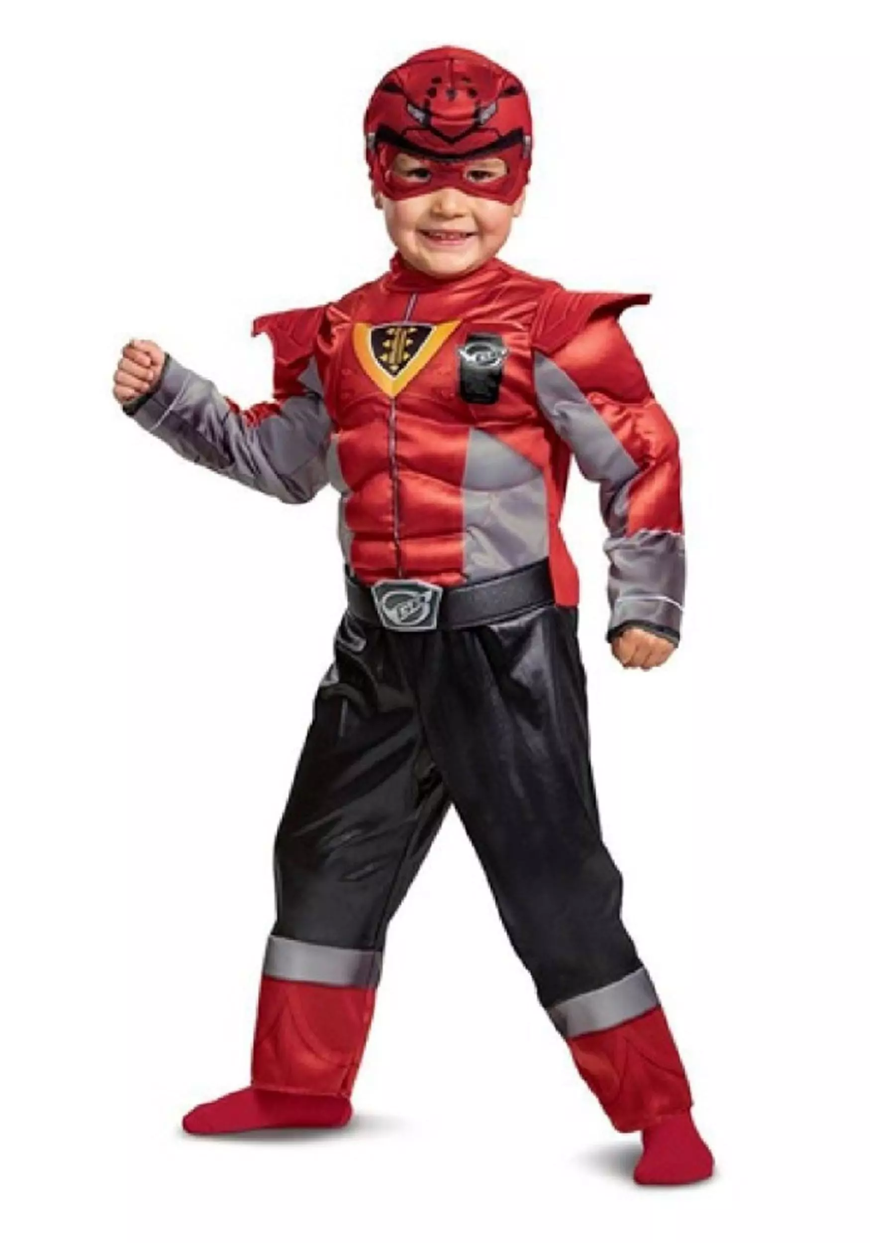 Disguise Red Power Ranger Costume For Toddlers 1 Disguise Red Power Ranger Costume For Toddlers