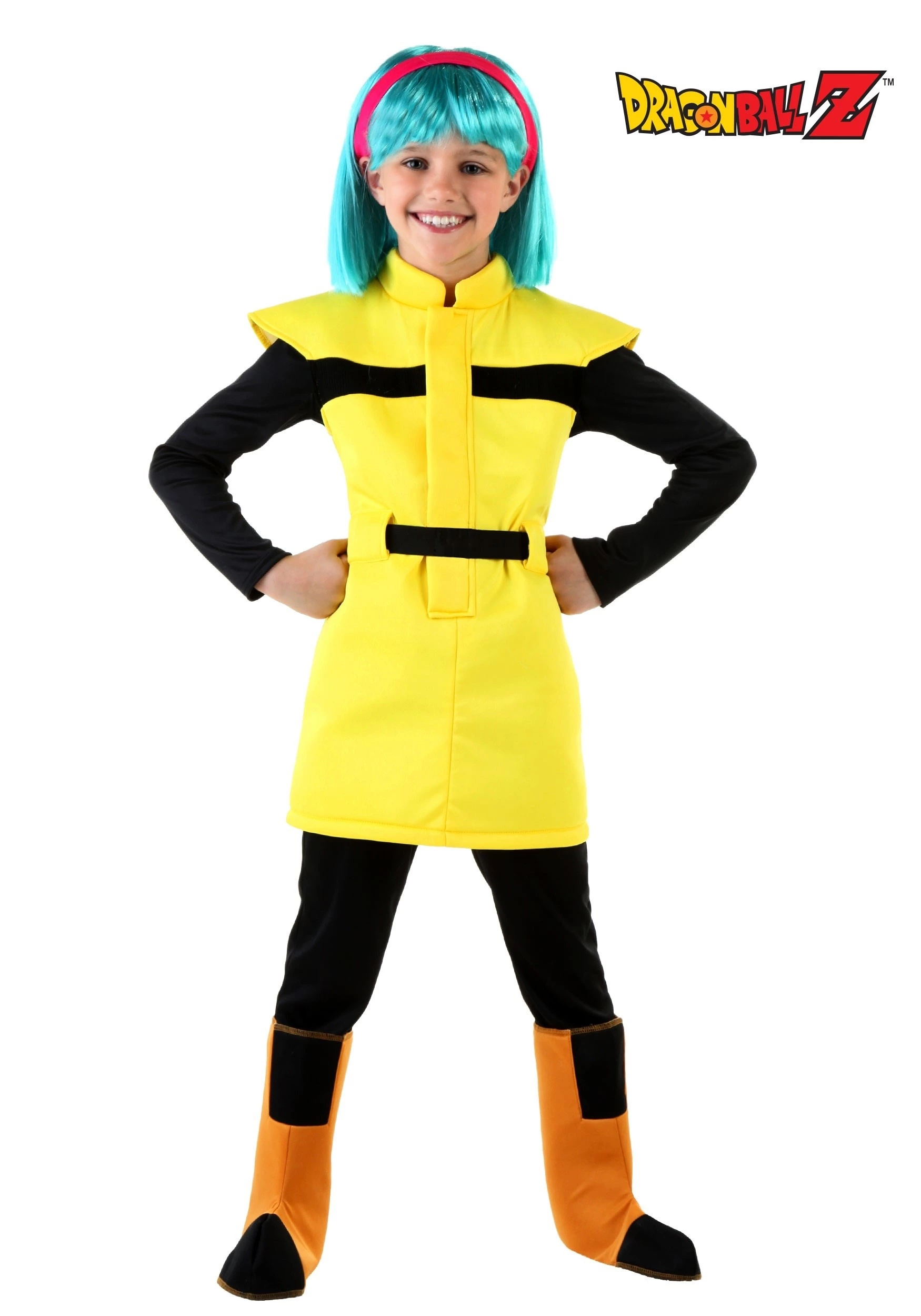 Fun Costumes Dragon Ball Z Child Bulma Costume 1 Fun Costumes Dragon Ball Z Child Bulma Costume