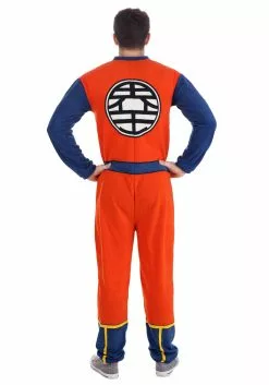 Bioworld Merchandising / Independent Sales Adult Dragon Ball Z Goku Union Suit 5 Bioworld Merchandising / Independent Sales Adult Dragon Ball Z Goku Union Suit -Scary Costumes store dragon ball z goku union suit alt 2