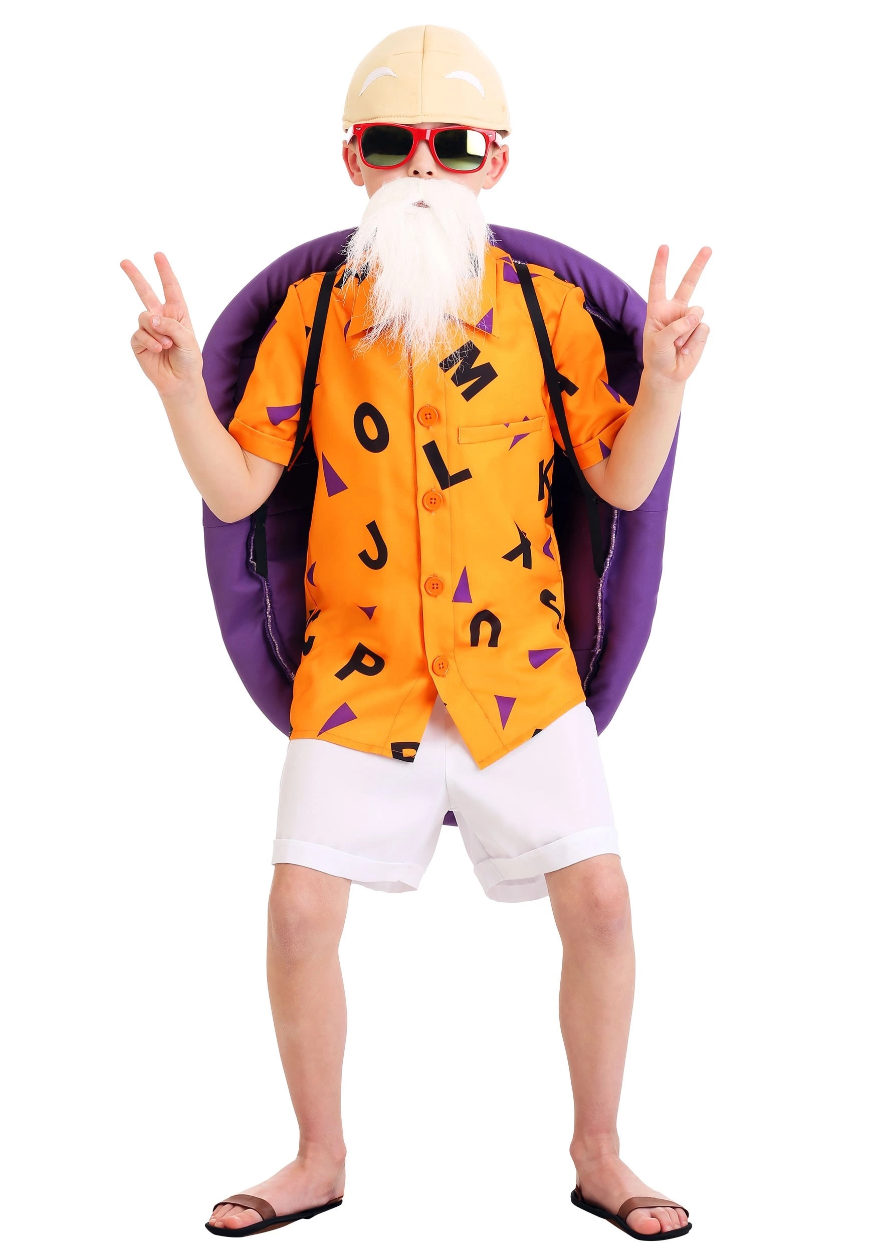 Fun Costumes Child Dragon Ball Z Master Roshi Costume 2 Fun Costumes Child Dragon Ball Z Master Roshi Costume - Image 2