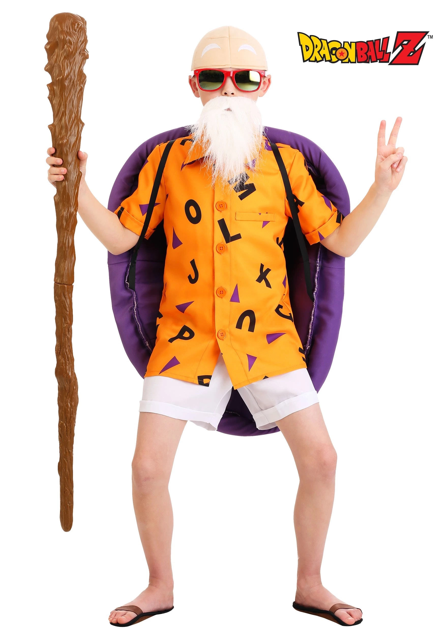 Fun Costumes Child Dragon Ball Z Master Roshi Costume 4 Fun Costumes Child Dragon Ball Z Master Roshi Costume - Image 4