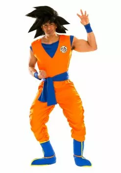 Fun Costumes Dragon Ball Z Plus Size Goku Costume 8 Fun Costumes Dragon Ball Z Plus Size Goku Costume -Scary Costumes store dragon ball z plus size goku costume alt 1