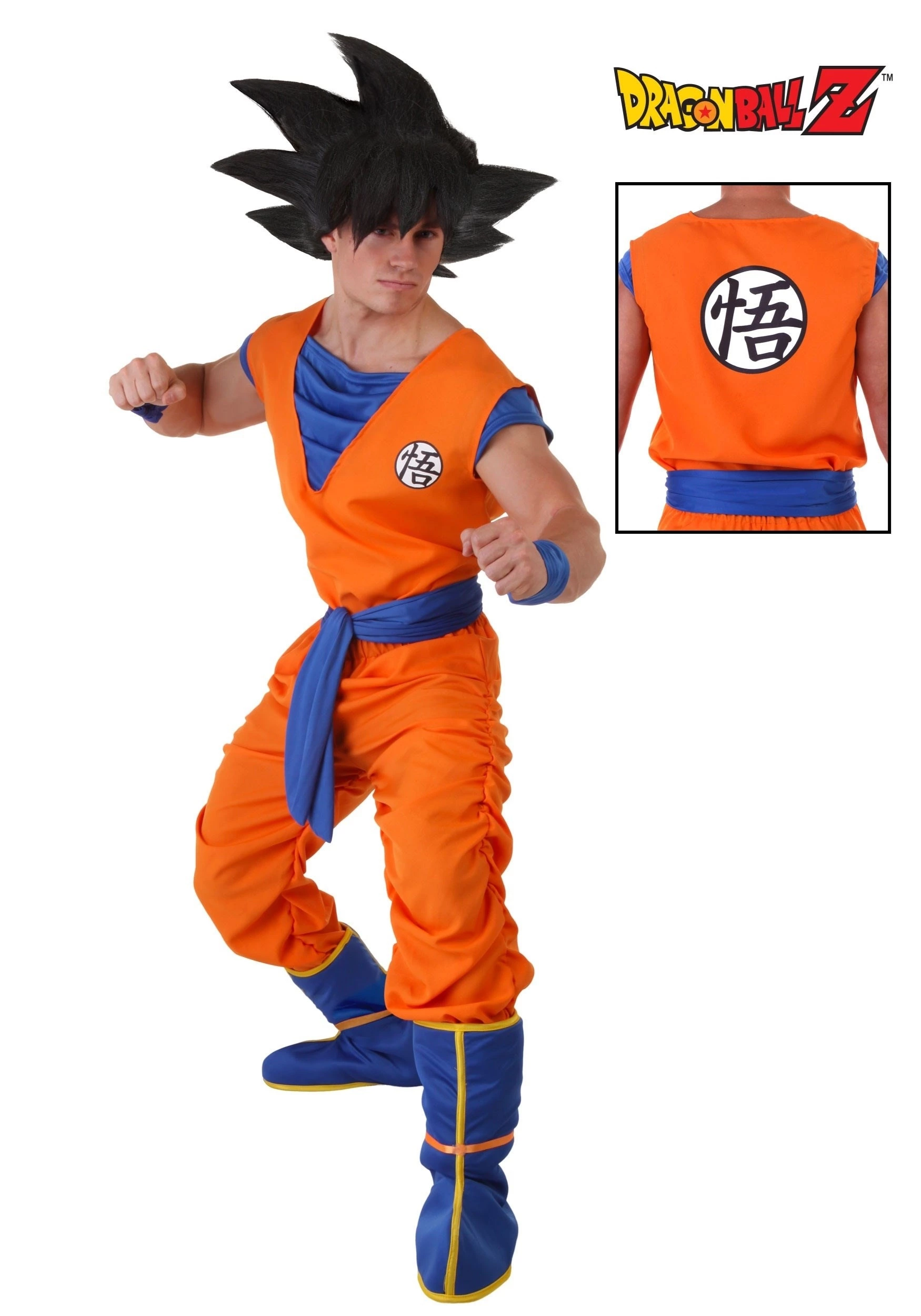 Fun Costumes Dragon Ball Z Plus Size Goku Costume 1 Fun Costumes Dragon Ball Z Plus Size Goku Costume