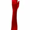 Fun Costumes Elbow Length Red Gloves