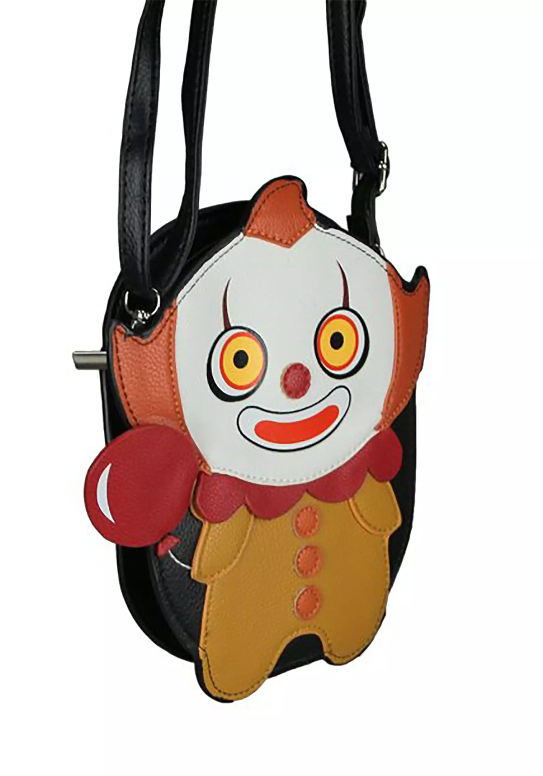 Comeco Evil Clown Crossbody Purse 2 Comeco Evil Clown Crossbody Purse - Image 2