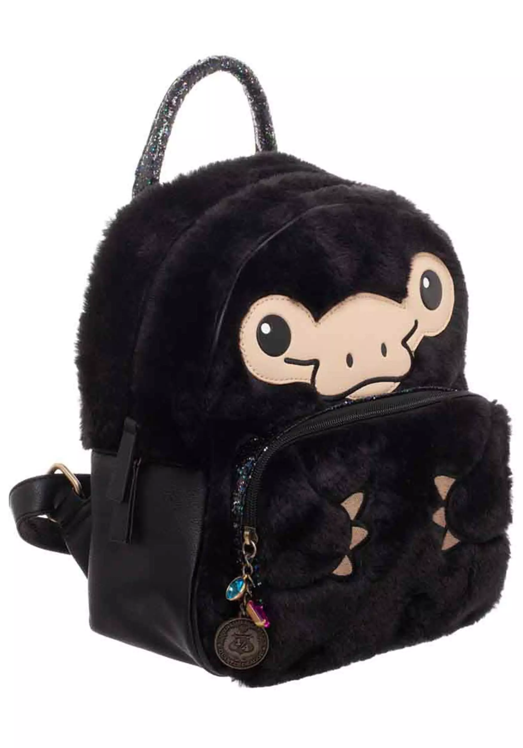 Bioworld Merchandising / Independent Sales Fantastic Beasts Furry Niffler Mini Backpack 3 Bioworld Merchandising / Independent Sales Fantastic Beasts Furry Niffler Mini Backpack - Image 3