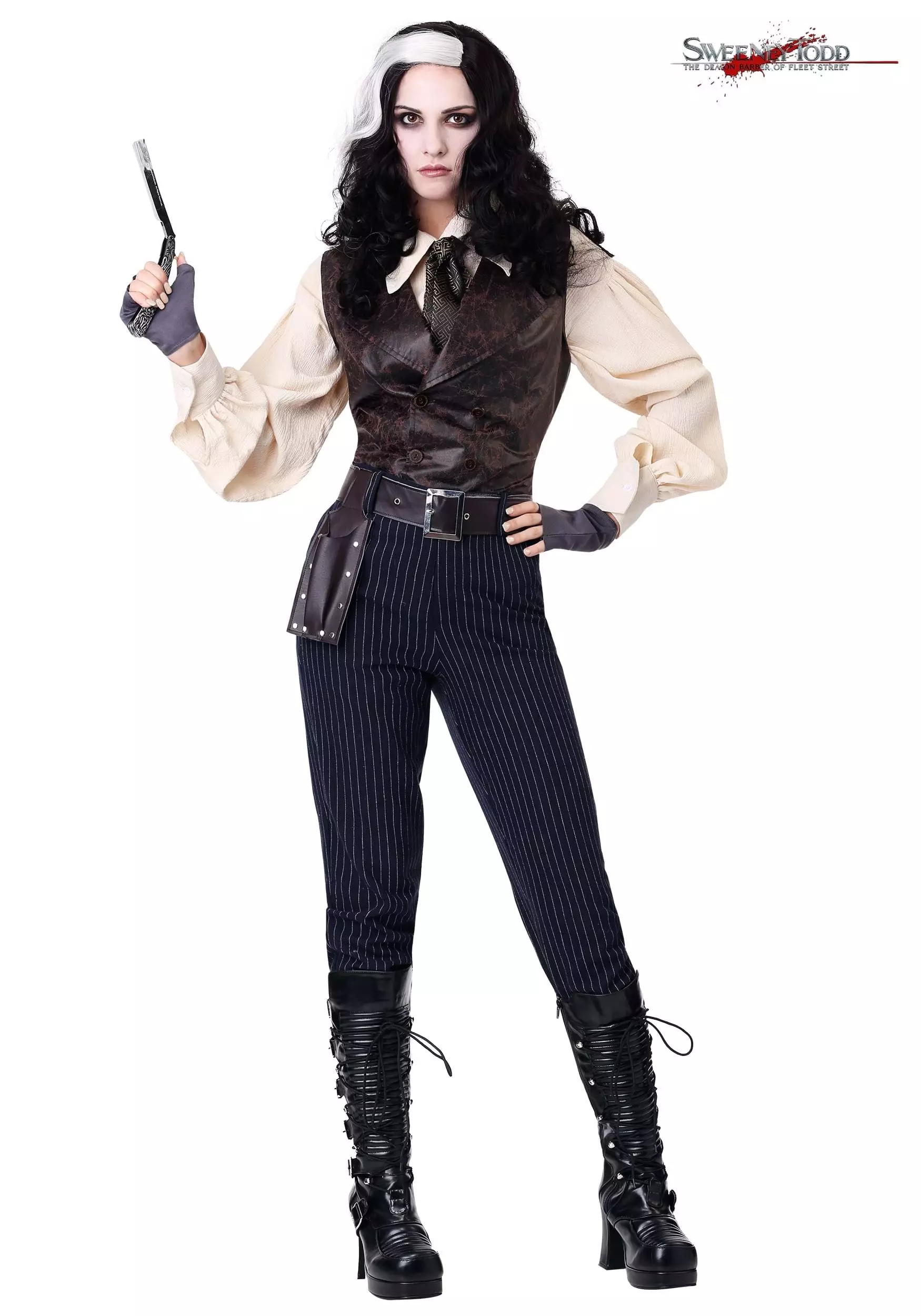 Fun Costumes Sweeney Todd Women's Costume 1 Fun Costumes Sweeney Todd Women's Costume