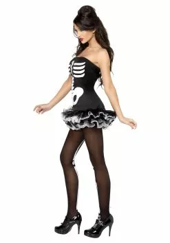 Smiffys Sexy Skeleton Costume For Women -Scary Costumes store fever skeleton costume image3