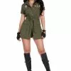 Dreamgirl Fighter Pilot Costume For Women
