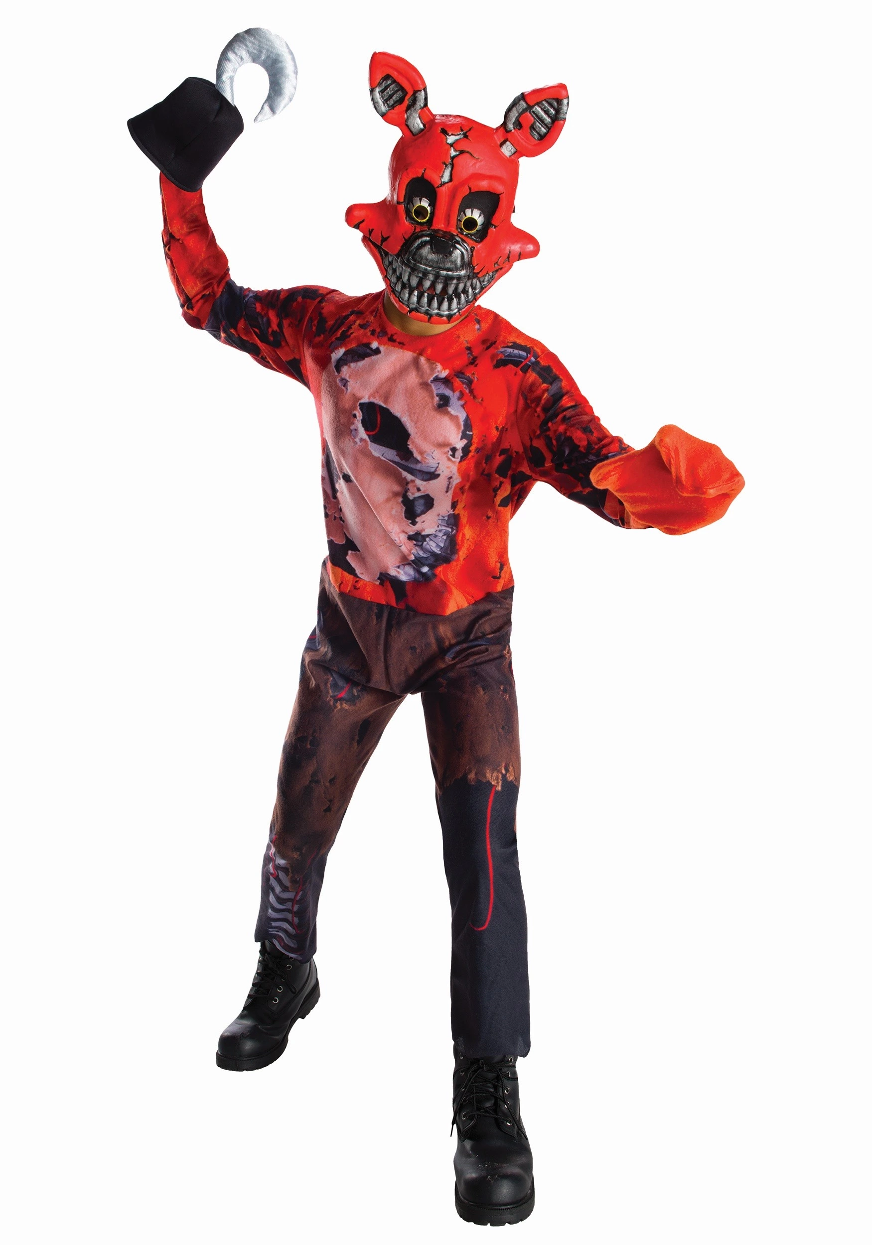 Rubies Costume Co. Inc Five Nights At Freddy's Nightmare Foxy Boys Costume 1 Rubies Costume Co. Inc Five Nights At Freddy's Nightmare Foxy Boys Costume