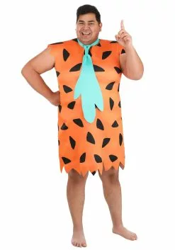 Jerry Leigh Flintstones Plus Size Adult Fred Flintstone Costume