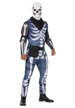 InSpirit Fortnite Men's Skull Trooper Costume