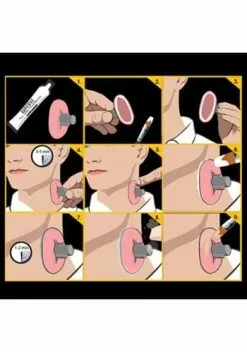 Tinsley Transfers Frank N Bolts FX Transfers Makeup Kit -Scary Costumes store frank n bolts fx transfers alt 3