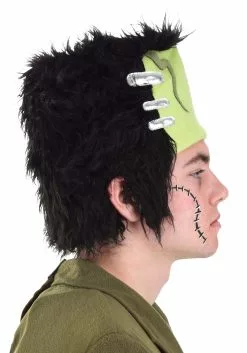 Elope Frankenstein's Monster Costume Hat 9 Elope Frankenstein's Monster Costume Hat -Scary Costumes store frankenstein plush hat alt 5