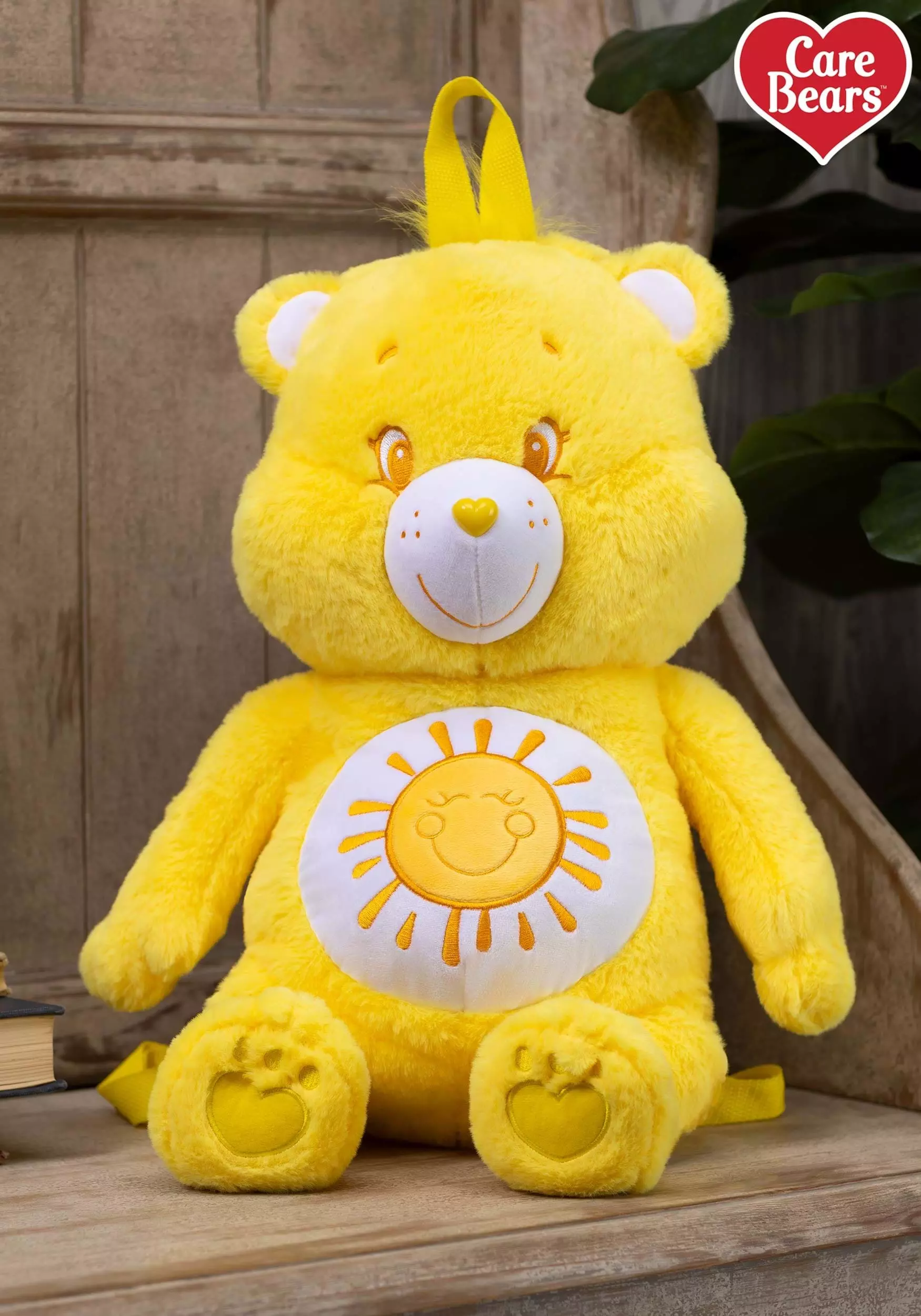 Shenzen Amilla Care Bears Funshine Bear Plush Backpack 1 Shenzen Amilla Care Bears Funshine Bear Plush Backpack
