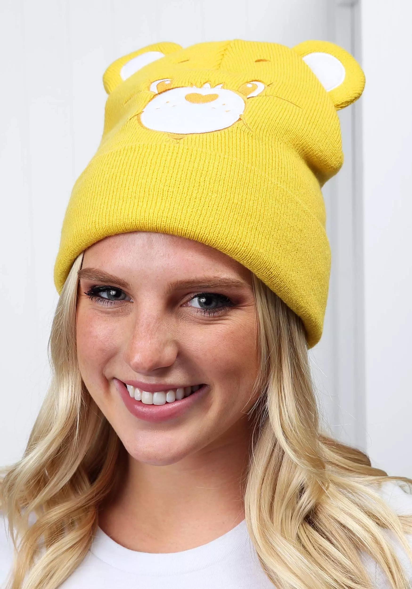 Elope Funshine Care Bears Knit Hat 2 Elope Funshine Care Bears Knit Hat - Image 2