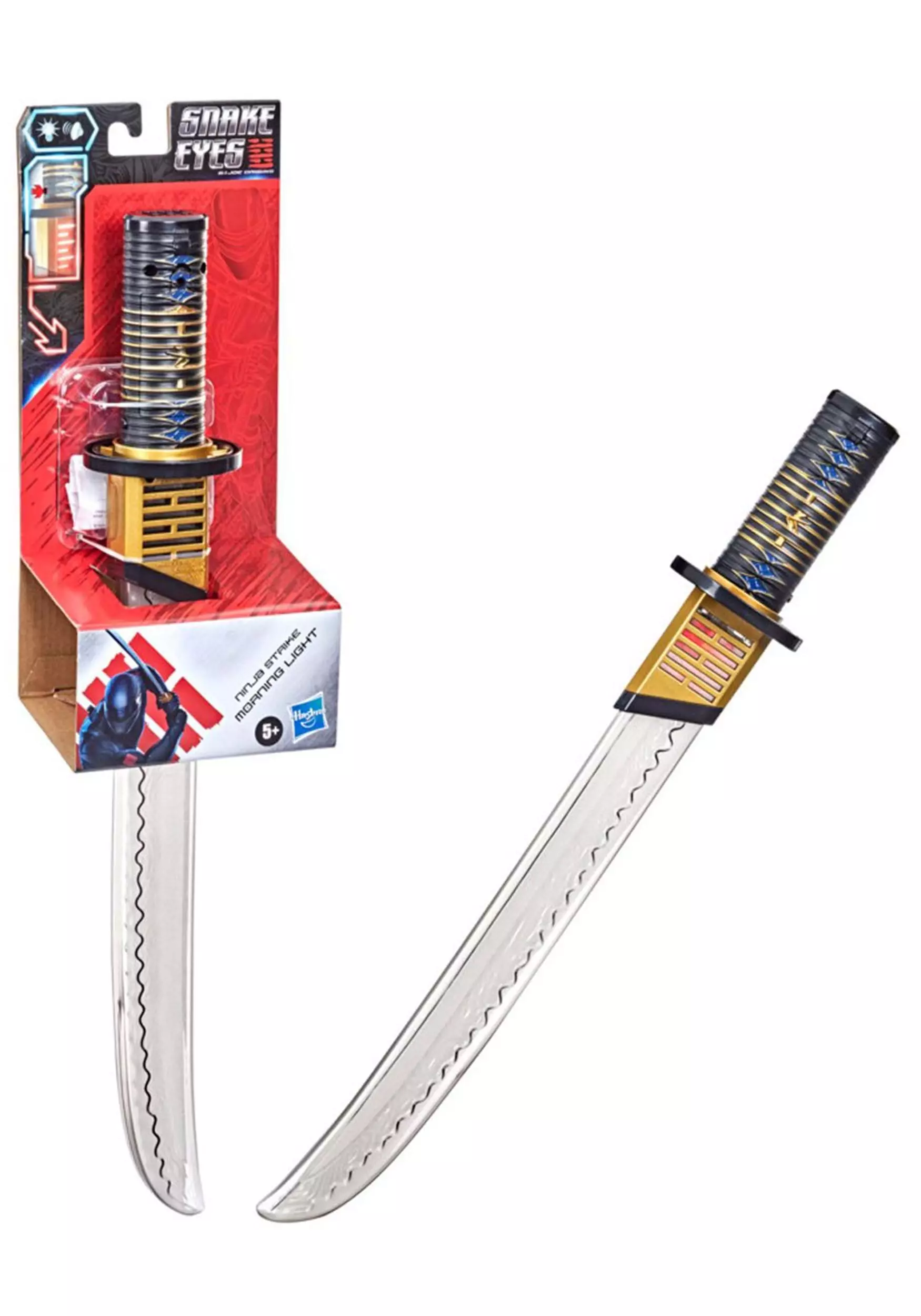 Hasbro G.I. Joe Morning Light Electronic Sword From The Snake Eyes Movie 1 Hasbro G.I. Joe Morning Light Electronic Sword From The Snake Eyes Movie