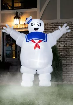 Mars Hill Ghostbusters 8FT Inflatable Stay Puft Marshmallow Man Decoration 5 Mars Hill Ghostbusters 8FT Inflatable Stay Puft Marshmallow Man Decoration -Scary Costumes store ghostbusters 8ft inflatable stay puft marshmallow alt 2