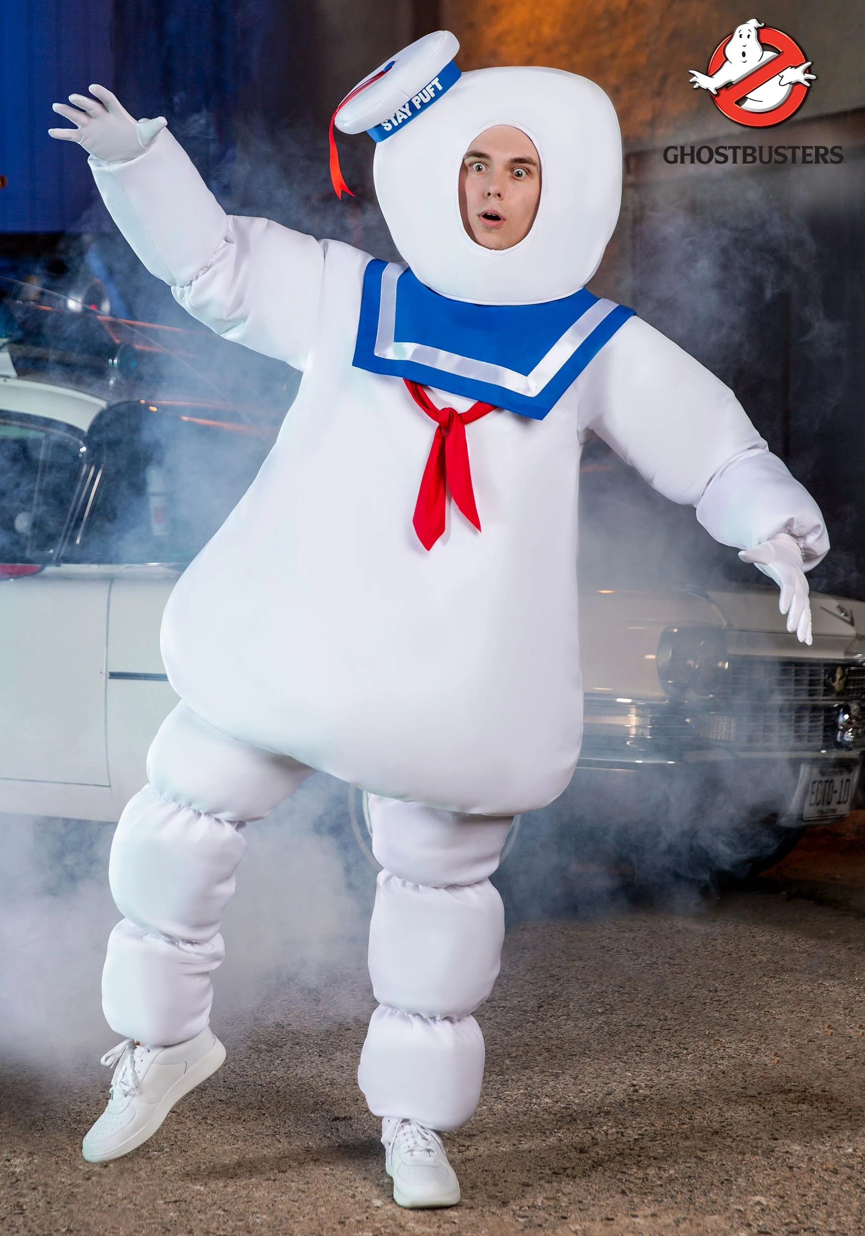 Boloparty Ghostbusters Adult Stay Puft Costume 1 Boloparty Ghostbusters Adult Stay Puft Costume