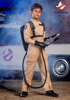 Fun Costumes Ghostbusters Kids Deluxe Costume