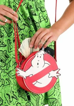 OMG Handbags Ghostbusters Logo Halloween Bag 7 OMG Handbags Ghostbusters Logo Halloween Bag -Scary Costumes store ghostbusters logo halloween handbag purse alt3