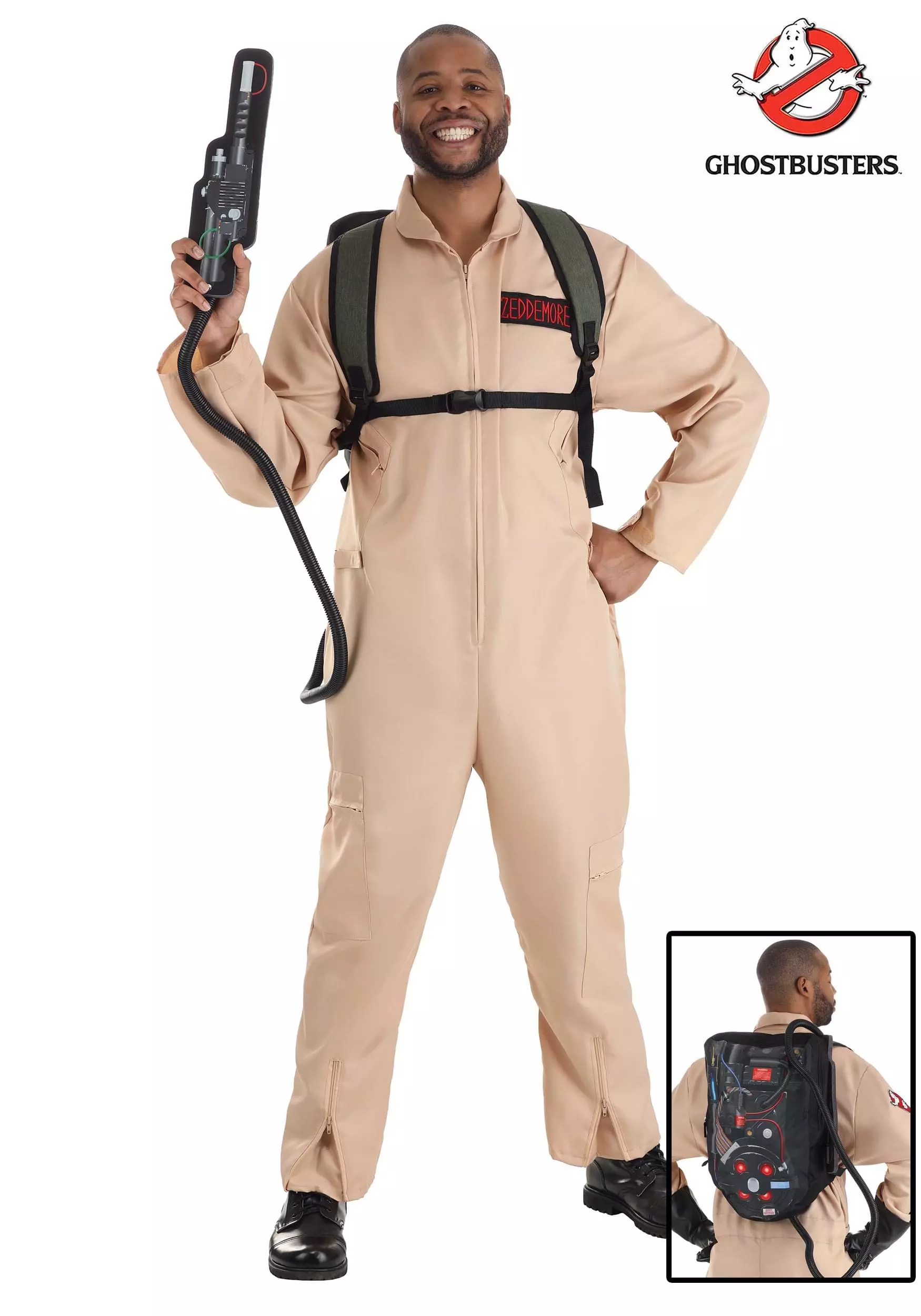 Fun Costumes Ghostbusters Men's Plus Size Deluxe Costume 1 Fun Costumes Ghostbusters Men's Plus Size Deluxe Costume