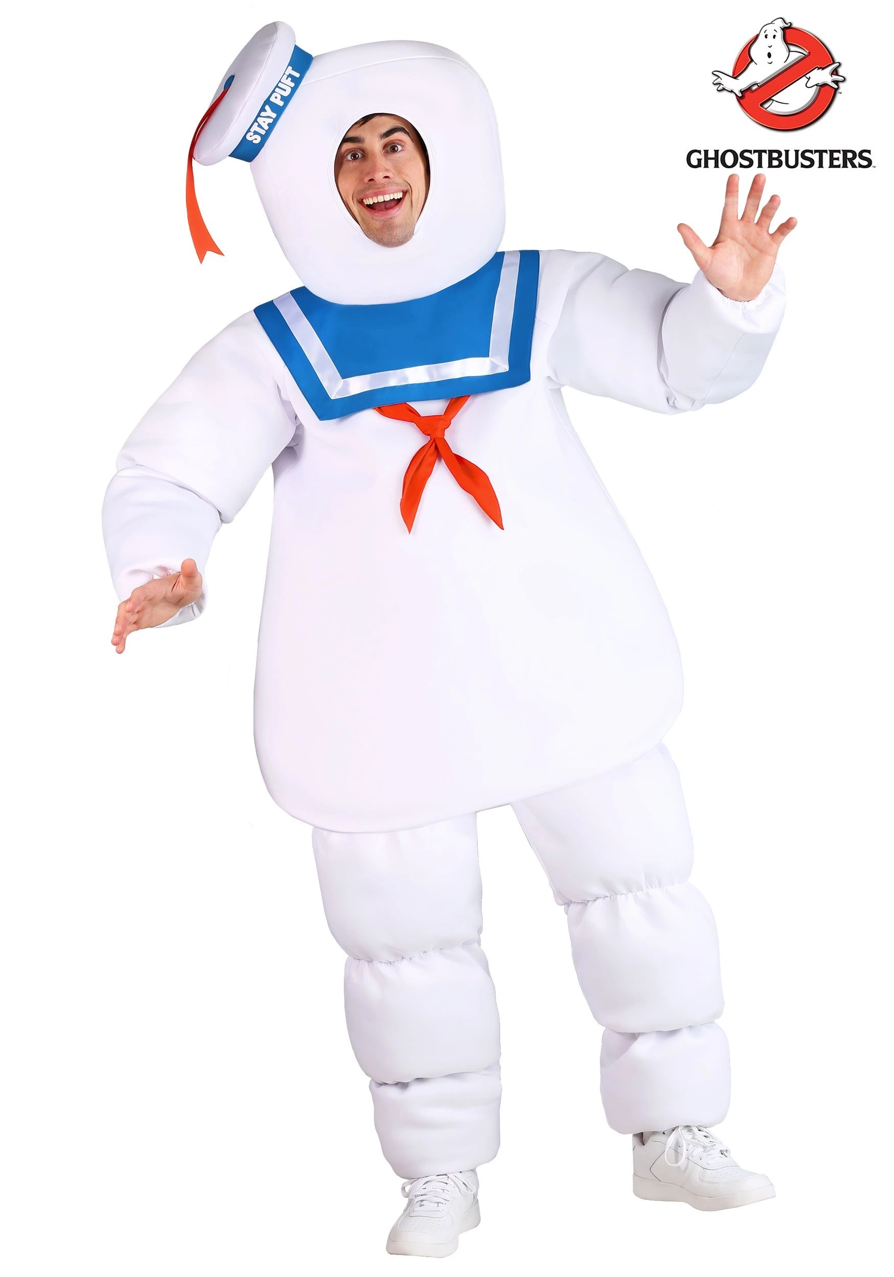 Boloparty Ghostbusters Stay Puft Plus Size Costume 3 Boloparty Ghostbusters Stay Puft Plus Size Costume - Image 3