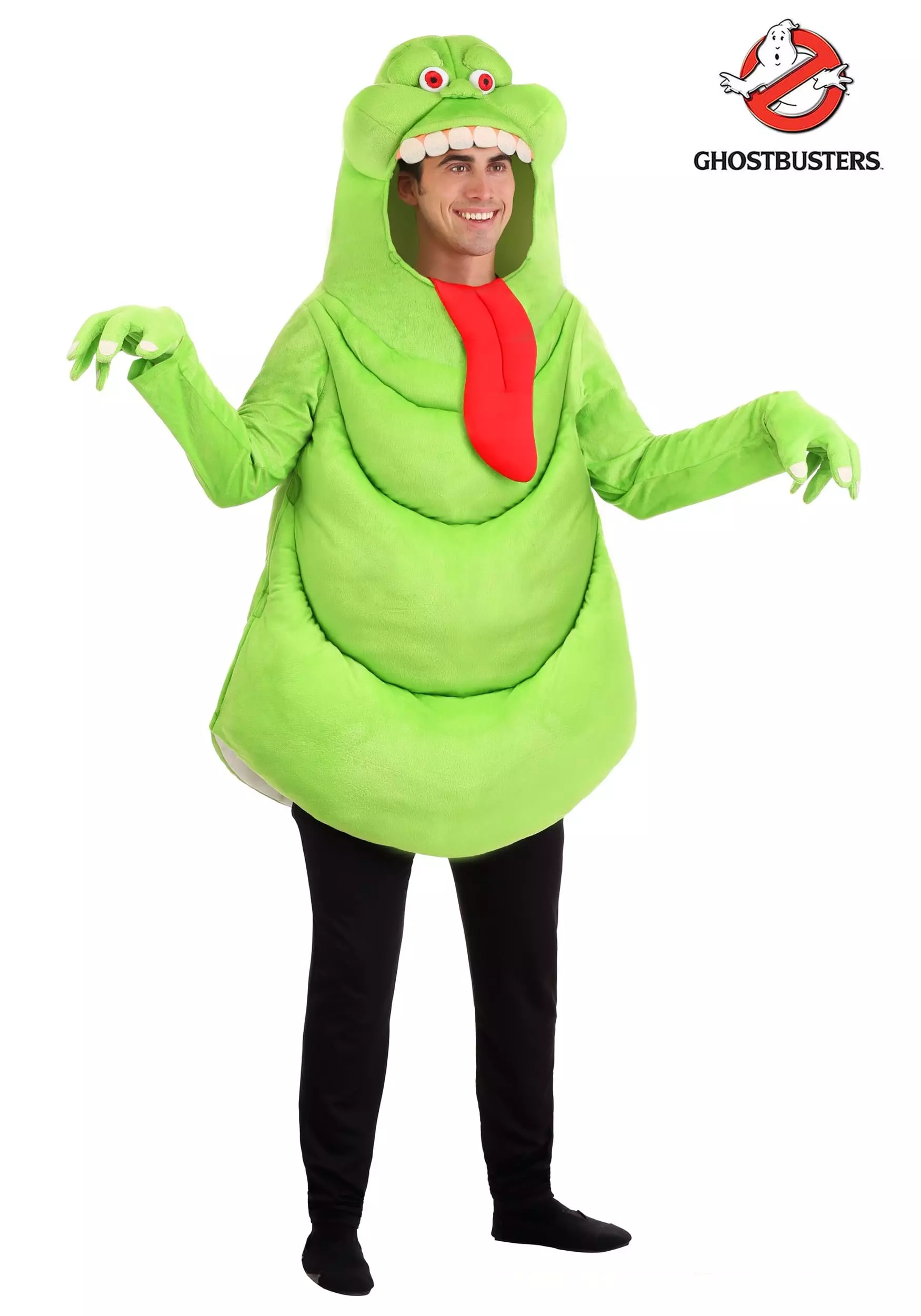 Fun Costumes Ghostbusters Adult Slimer Costume 1 Fun Costumes Ghostbusters Adult Slimer Costume