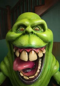 Distortions Life Size Slimer Prop Replica From Ghostbusters -Scary Costumes store ghostbusters slimer prop alt 2