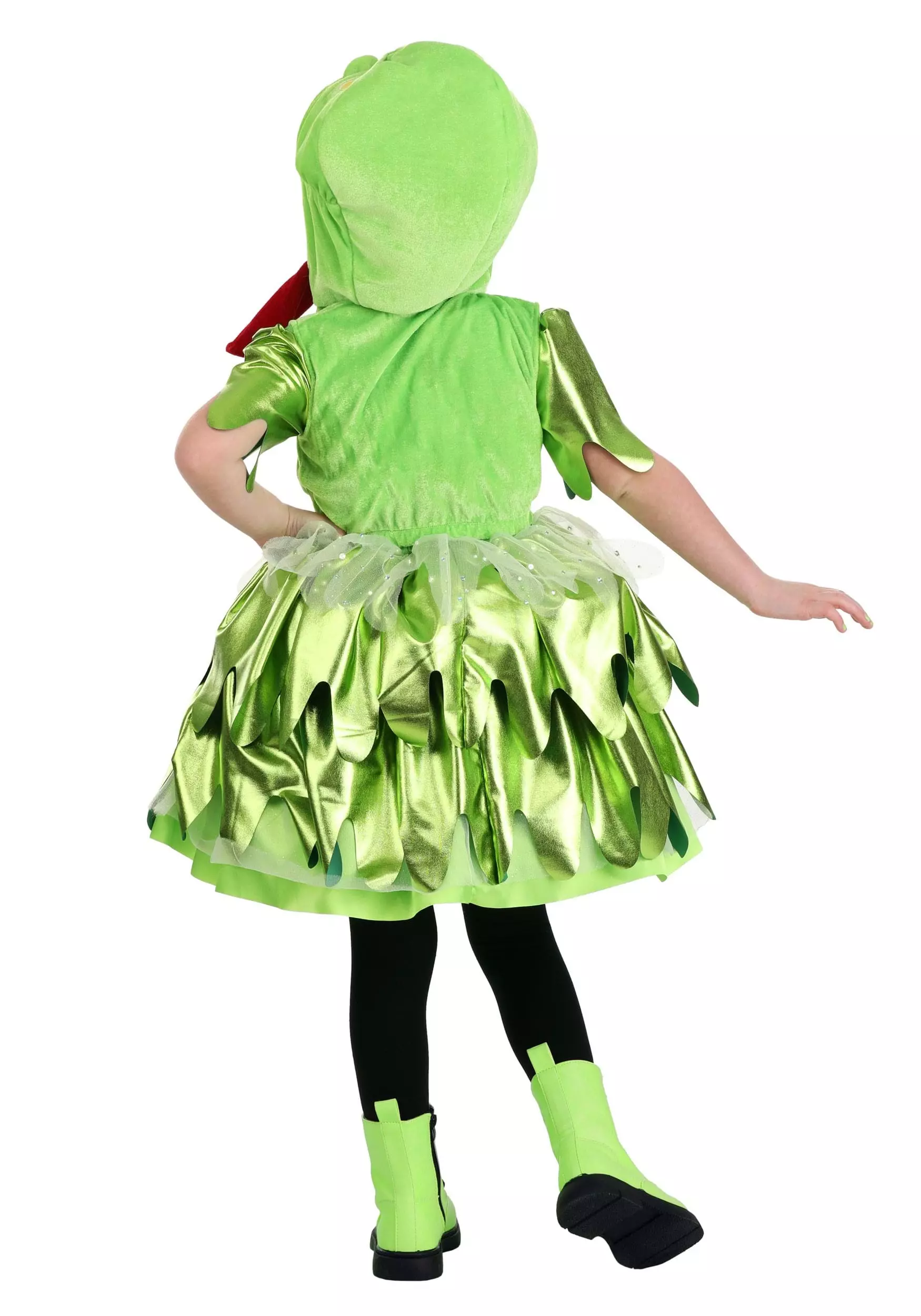 M&R TOY CO., LTD Girl's Toddler Ghostbusters Slimer Costume 2 M&R TOY CO., LTD Girl's Toddler Ghostbusters Slimer Costume - Image 2