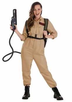 Fun Costumes Ghostbusters Women's Jumpsuit Costume 26 Fun Costumes Ghostbusters Women's Jumpsuit Costume -Scary Costumes store ghostbusters womens costume jumpsuit alt 7