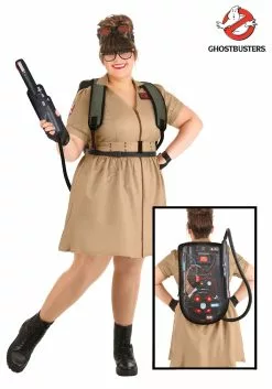 Fun Costumes Ghostbusters Women's Plus Size Costume Dress