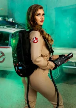 Fun Costumes Women's Ghostbusters Plus Size Jumpsuit Costume 19 Fun Costumes Women's Ghostbusters Plus Size Jumpsuit Costume -Scary Costumes store ghostbusters womens plus size costume jumpsuit alt10